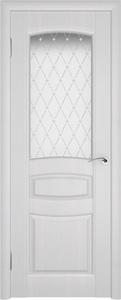 Межкомнатные двери - ПО TLC_E Белоснежный
